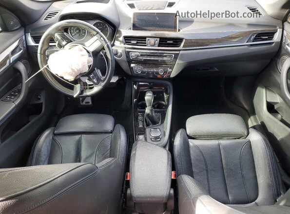 WBXHT3C3XG5E47956 2016 BMW X1 Синий Вид панели приборов