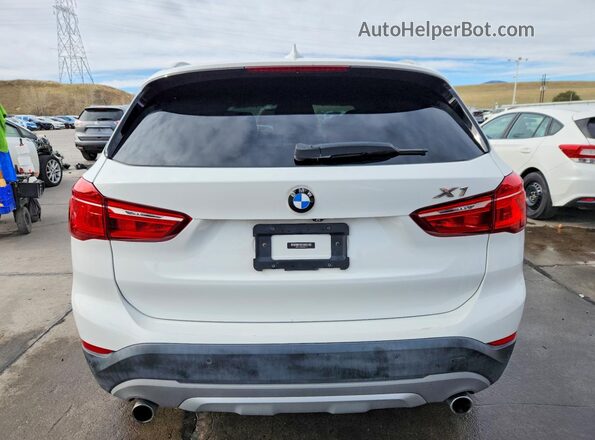 WBXHT3C3XG5F65716 2016 BMW X1 Белый Вид сзади