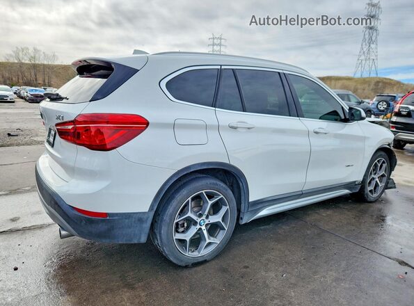 WBXHT3C3XG5F65716 2016 BMW X1 Белый Задняя правая четверть