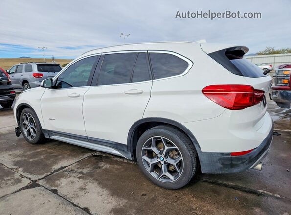 WBXHT3C3XG5F65716 2016 BMW X1 Белый Задняя левая четверть