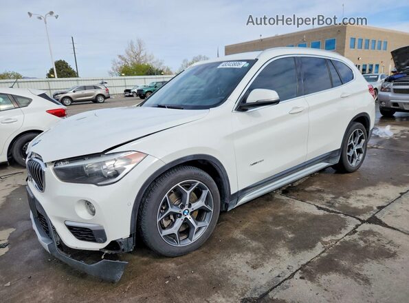 WBXHT3C3XG5F65716 2016 BMW X1 Белый Передняя левая четверть