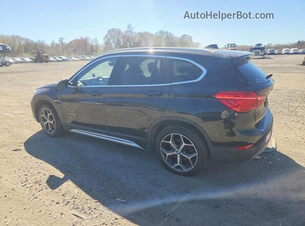 WBXHT3C3XH5F76409 2017 BMW X1 Black უკანა მარცხენა