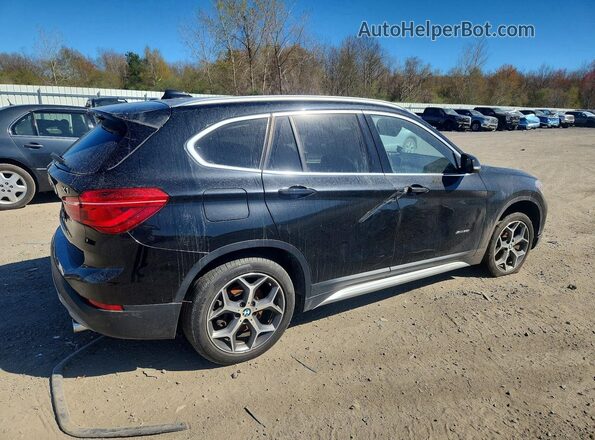 WBXHT3C3XH5F76409 2017 BMW X1 Black უკანა მარჯვენა