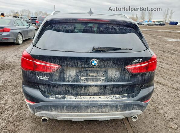 WBXHT3C3XJ5K30105 2018 BMW X1 Черный Вид сзади