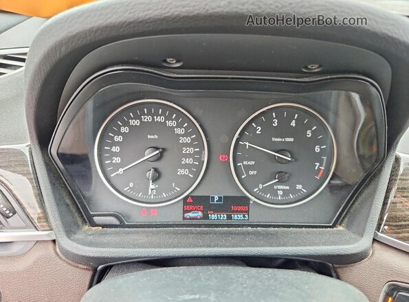 WBXHT3C3XJ5K30105 2018 BMW X1 Черный Вид щитка приборов