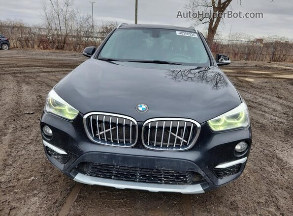 WBXHT3C3XJ5K30105 2018 BMW X1 Черный Вид спереди