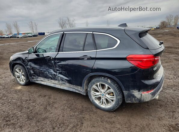 WBXHT3C3XJ5K30105 2018 BMW X1 Черный Задняя левая четверть