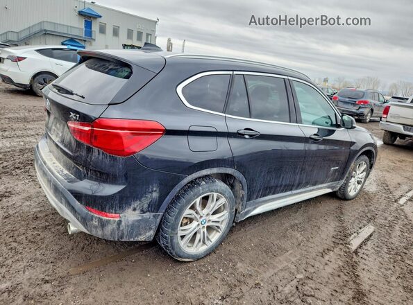 WBXHT3C3XJ5K30105 2018 BMW X1 Черный Задняя правая четверть