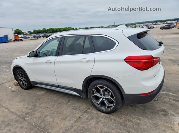 WBXHT3C51K3H34740 2019 BMW X1 Белый Задняя левая четверть