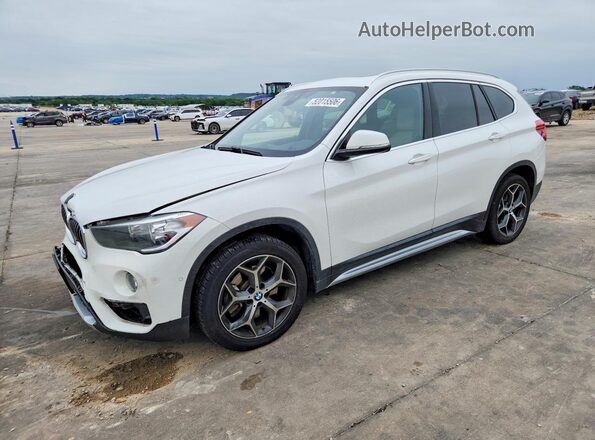 WBXHT3C51K3H34740 2019 BMW X1 Белый Передняя левая четверть