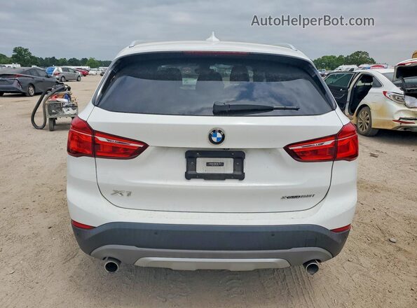 WBXHT3C55K5L37257 2019 BMW X1 White Widok z tyłu