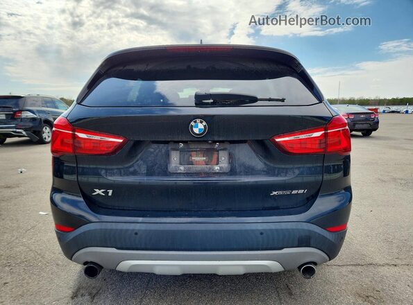 WBXHT3C5XK5L91007 2019 BMW X1 Черный Вид сзади