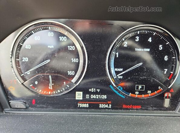 WBXHT3C5XK5L91007 2019 BMW X1 Черный Вид щитка приборов