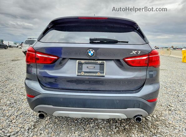 WBXHT3Z3XH4A65490 2017 BMW X1 Gray Հետևի տեսք