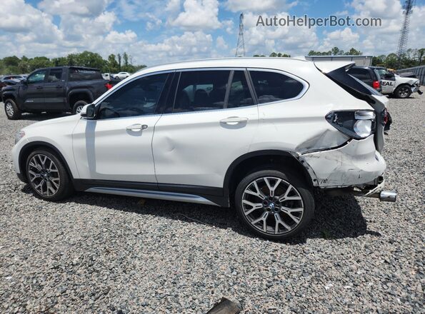 WBXJG7C02M5S78320 2021 BMW X1 Белый Задняя левая четверть