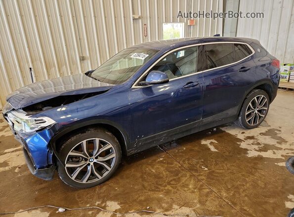 WBXYJ1C06N5U54512 2022 BMW X2 Blue Przód lewy