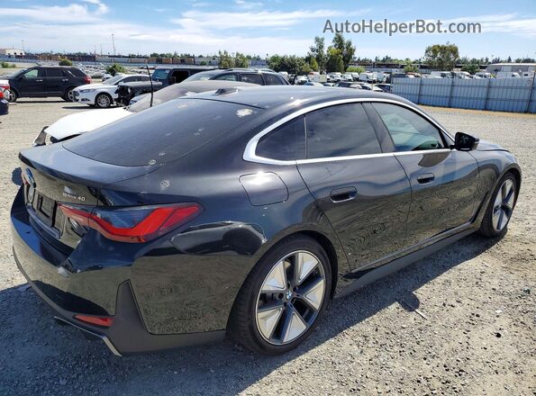 WBY23HD05SFV82748 2025 BMW I4 Угольный Задняя правая четверть