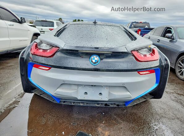 WBY2Z2C54GV675895 2016 BMW I8 Gray Vista trasera