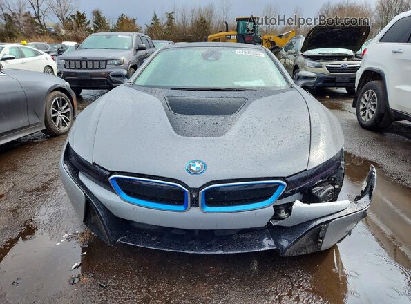 WBY2Z2C54GV675895 2016 BMW I8 Gray Vista frontal