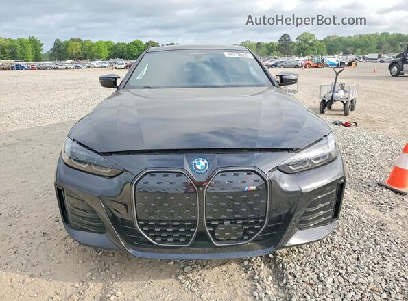 WBY33AW07PFP08317 2023 BMW I4 Black Widok z przodu
