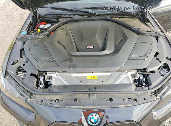 WBY33AW07PFP08317 2023 BMW I4 Black Widok wnętrza z tyłu
