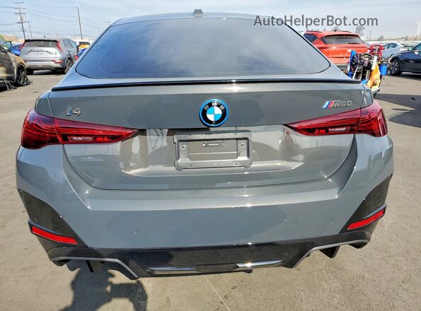 WBY33HD01SFV82279 2025 BMW I4 Gray Vista trasera