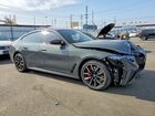 2025 Bmw I4 M50 Gray vin: WBY33HD01SFV82279