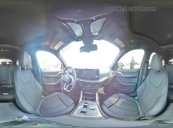 WBY33HD01SFV82279 2025 BMW I4 Gray Vista de la etiqueta del VIN