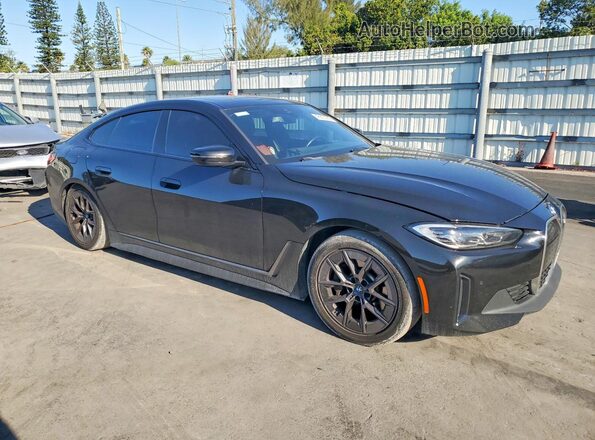 WBY43AW05PFP68827 2023 BMW I4 Black წინა მარჯვენა