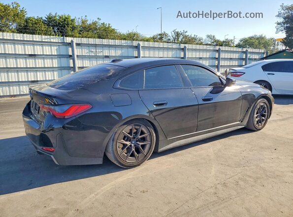 WBY43AW05PFP68827 2023 BMW I4 Black უკანა მარჯვენა