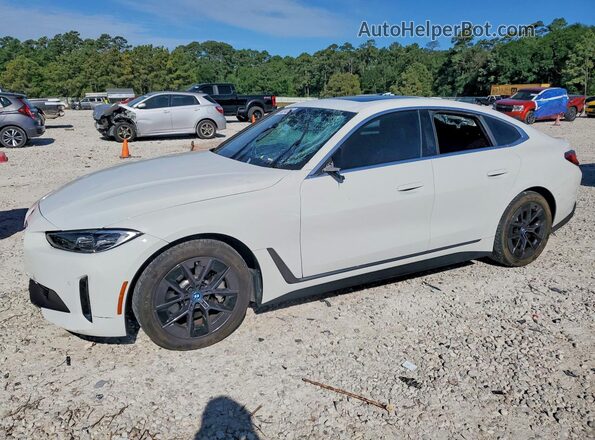 WBY43AW09PFP74985 2023 BMW I4 White Vista tres cuartos delantera izquierda