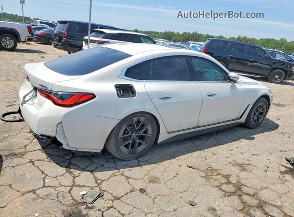 WBY43AW0XRFR52034 2024 BMW I4 White Trasero derecho
