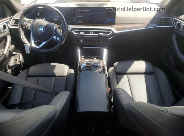 WBY43AW0XRFR71893 2024 BMW I4 White Вид панелі приладів