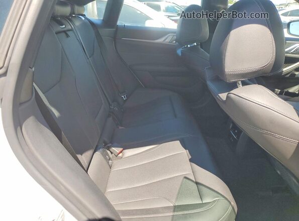 WBY43AW0XRFR71893 2024 BMW I4 White Вид задніх сидінь