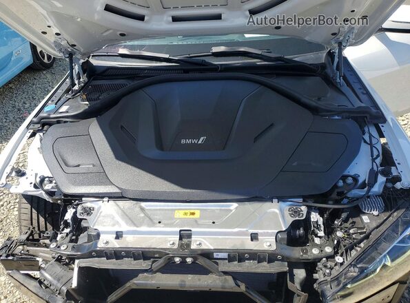 WBY43AW0XRFR71893 2024 BMW I4 White Вид задньої частини салону
