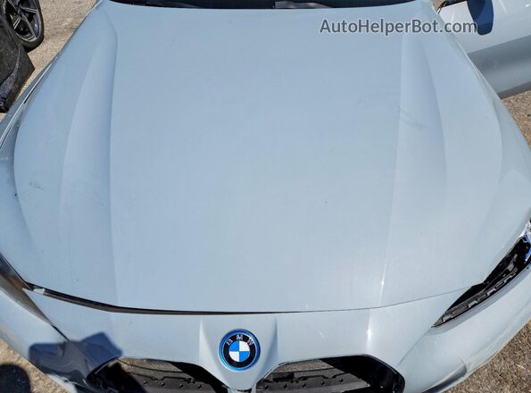 WBY73AW00NFN15473 2022 BMW I4 Серебряный Вид задней части салона