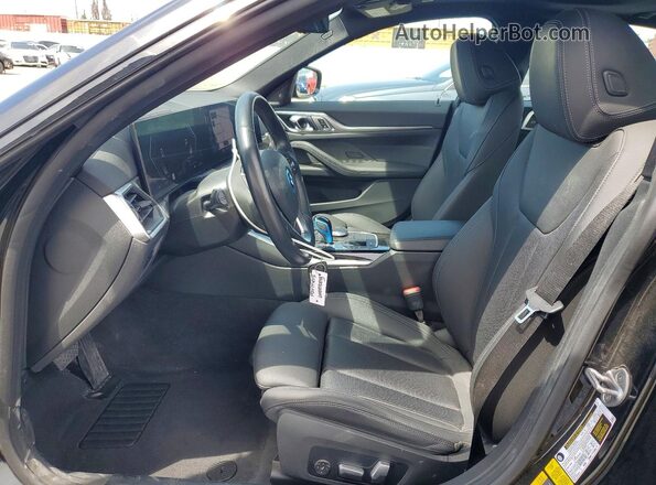WBY73AW00PFP59577 2023 BMW I4 Black Front interior view