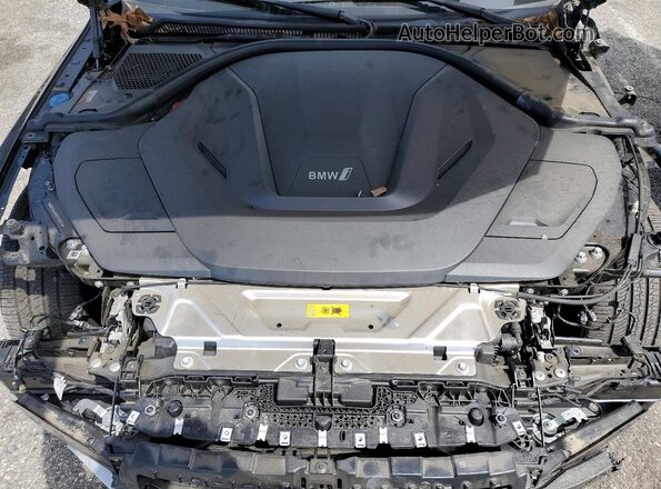 WBY73AW00PFP59577 2023 BMW I4 Black Rear interior view