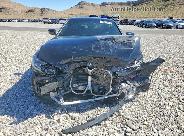 WBY73AW00RFS68705 2024 BMW I4 Black Դիմացի տեսք