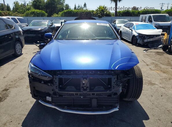 WBY73AW03PFN73516 2023 BMW I4 Синий Вид спереди