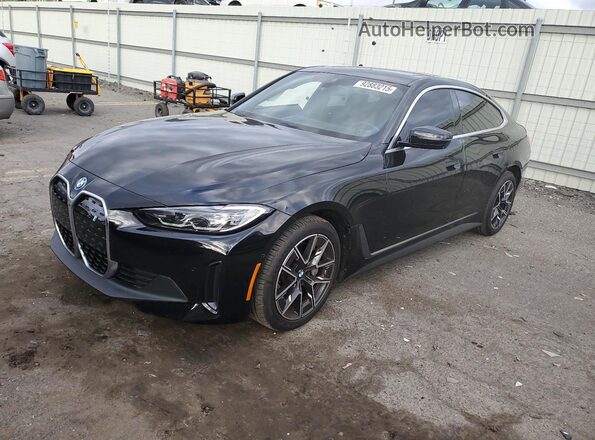 WBY83FB00RFR94104 2024 BMW I4 Черный Передняя левая четверть