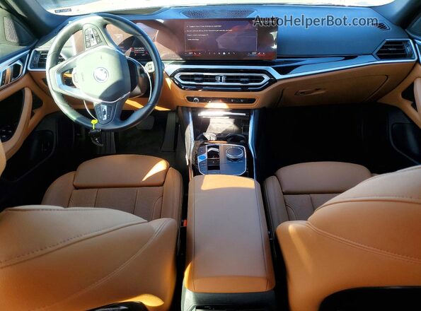 WBY83FB0XRFT06917 2024 BMW I4 Черный Вид панели приборов