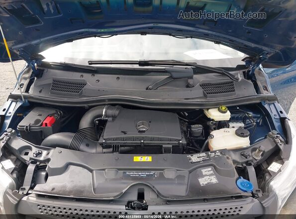 WD3PG2EA0J3480025 2018 MERCEDES-BENZ METRIS Синий Вид сзади