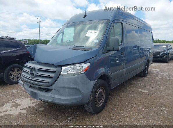 WD4PF1CD8KT012471 2019 MERCEDES-BENZ SPRINTER Gray Передня ліва чверть