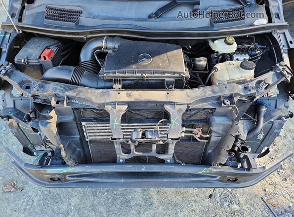 WD4PG2EE7J3365744 2018 MERCEDES-BENZ METRIS Black Вид підкапотного простору