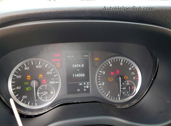 WD4PG2EE8G3047575 2016 MERCEDES-BENZ METRIS Blue ხელსაწყოთა პანელის ხედი