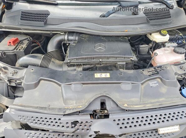 WD4PG2EE8G3047575 2016 MERCEDES-BENZ METRIS Blue ძრავის განყოფილების ხედი