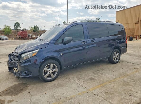 WD4PG2EE8G3047575 2016 MERCEDES-BENZ METRIS Blue წინა მარცხენა ხედი სამი მეოთხედიდან
