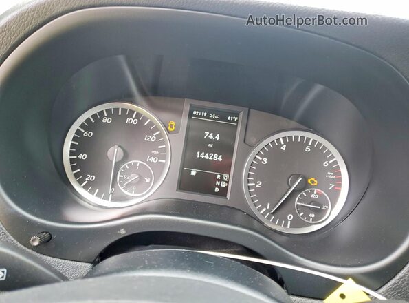 WD4PG2EE9J3490793 2018 MERCEDES-BENZ METRIS Black Widok zestawu wskaźników