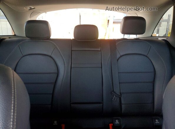 WDC0G4JB0GF019426 2016 MERCEDES-BENZ GLC-CLASS Gray უკანა სავარძლების ხედი